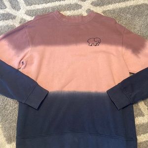 Small ivory Ella ombré crew neck